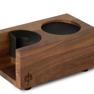 Eureka Tamper Station Single Walnuss Holz