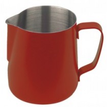 Milchkännchen mit Pulverbeschichtung ROT