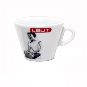 Lelit PL302 | Cappuccinotasse mit Untertasse | Set je 6 Stück
