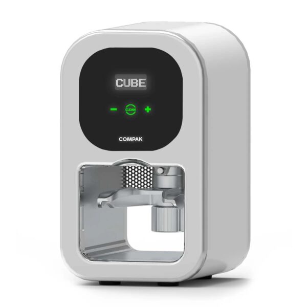 Compak Cube Automatik Tamping Station Weiss